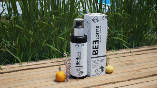 BEEtoms beauty Broad-Spectrum Sun Screen SPF 50!