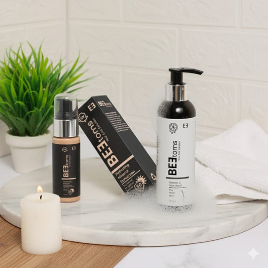 BEETOMS VITAMIN C FACEWASH AND TINTED SUN SCREEN