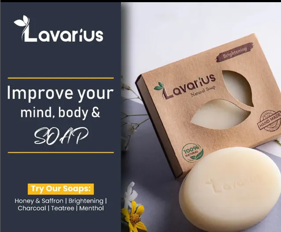 BEEtoms beauty's LAVARIUS whitening soap