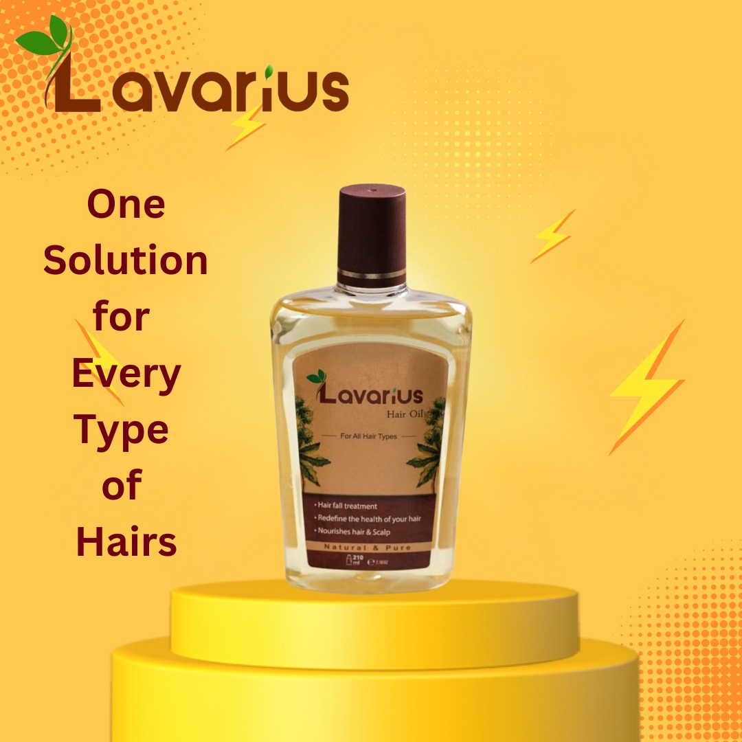 LAVARIUS NATURAL HAIR OIL BY BEETOMS