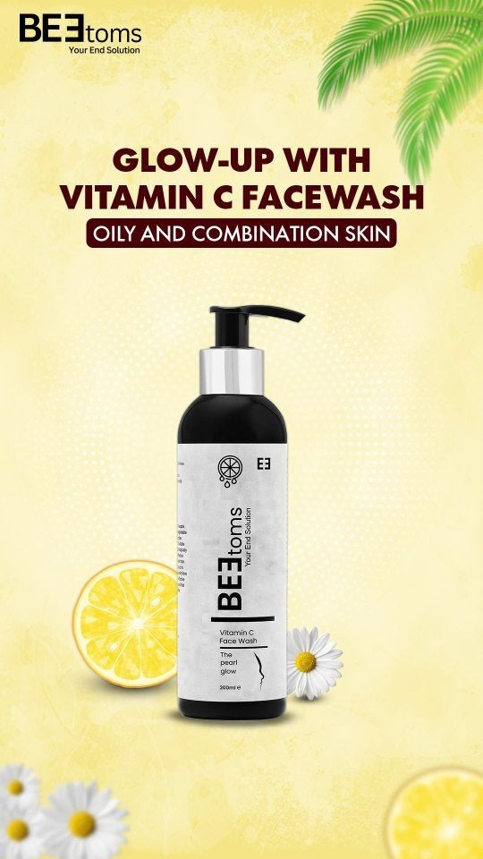 BEEtoms vitamin C facewash